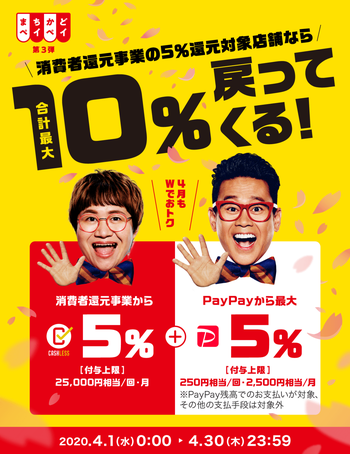 まちかどペイペイ 第3弾 -
PayPay